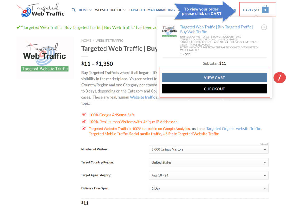 How You Can Place Order- TargetedWebTraffic-2